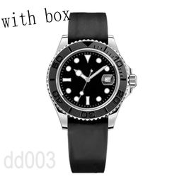Relojes para hombre reloj de diseño de alta calidad 40 mm estilo de negocios automático maestro de yate de silicona montre de luxe regalo de vacaciones de moda reloj de lujo luminoso SB037 C23