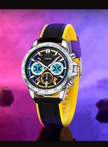 Mens horloges hoogwaardige sport limited edition waterdichte kwarts-battery 42 mm horloge