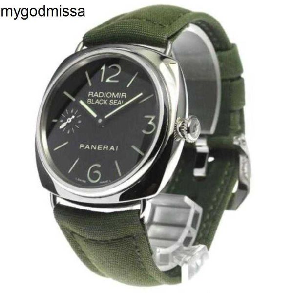 Mensificación de hombres Panerais Watch Luminor PAM00183 Radiomir Black Seal Style #C406