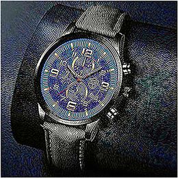 Relojes para hombre, reloj de pulsera de cuarzo de cuero de acero inoxidable, reloj de negocios para hombre, calendario, fecha luminosa, reloj de pulsera informal para hombre C120