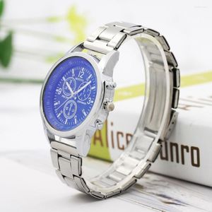 Herenhorloges horloges van hoogwaardige luxe limited edition kwarts-battery roestvrij staal 43 mm waterdichte horloge