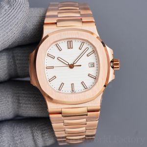 Reloj para hombre Relojes de diseñador para mujer Relojes de diseñador con correa de acero boutique de alta calidad para hombres Reloj Patek Philippe Diamante Automático personalizable Nautilus 40 mm