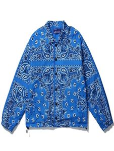 Vêtements pour hommes Hip Hop Bandana Paisley motif Bomber vestes coupe-vent Harajuku Streetwear 2020 automne manteaux décontractés hauts vêtements LJ6282622