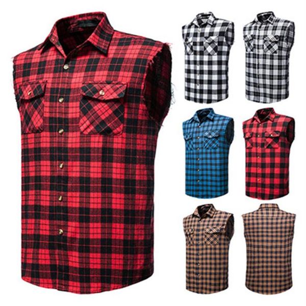 Hommes Blanc Rouge T-shirt Plaid Long Retour Zipper Streetwear Swag Man Hip Hop Polyester Skateboard Tyga T Shirt Top Tees Hommes Clothing267h