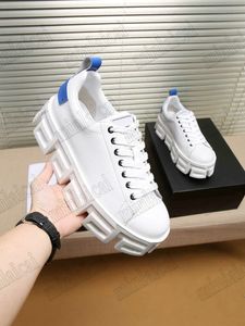 Designer veterschoen voor heren Greca Labyrinth Chunky sneakers Witte dikke zolen Grieks-sleutelmotief Vrijetijdsschoenen Ronde neus Multicolor Platform Trainers