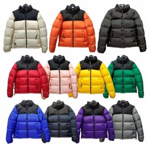 Chaqueta de invierno para hombre Diseñador rompevientos Mujeres Abrigos de plumón bordado Chaqueta de plumón Norte Cálido Parkas Abrigo Cara Hombres Chaquetas acolchadas 30 Carta de color printi H781 #