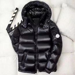 Heren Winterjas Vrouwen Down Hooded Borduurwerk Down Jacket North Warm Parka Coat Face Men Puffer Jackets Letter Print Outdarse Meerdere kleurenafdrukken Jassen