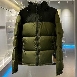 Chaqueta de invierno para hombre Mujeres Abajo Con capucha Bordado Norte Cálido Parka Abrigo Cara Hombres Chaquetas acolchadas Letra Imprimir Outwear Múltiples colores Impresión Jackets5f4d