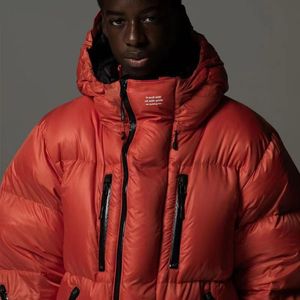 Hiver Puffer Jacketsdown Coat Street Fashion Down Down Jacket Streetwear Parkas Outdoor Warm Featfit tenue Extérieure Entreses épaissies Tire de pardessus imperméables