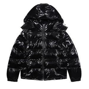 Mens Winter Warm Trapstar London Sweatère de sweat à sweat détachable Downed Down Down Jacket Classic Black Red Letter Broidered Mens and Womens Coat Womens