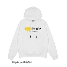 Hombres Mujeres Diseñador ángeles palma Sudadera con capucha suéter Sudaderas Streetwear camiseta Amantes sueltos lujo ganso canadá chaquetas pa de OW niebla blanca ángeles sudaderas con capucha ty