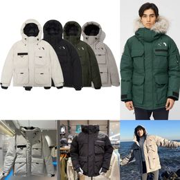 Hommes Femmes Designer Down Veste à capuche North Face Vestes Workwear Parka Coupe-vent Vêtements d'extérieur Causal Épais Manteaux chauds Tops Puffer Jacket Top multicolore