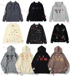 Heren Dames Ontwerpers Hoodies Galleries Depts Hoodie Mode Galleryse Depts Hoody Winter Man Lange mouw Heren Dames Hoodie Kleding Kleding Zwart Bruin