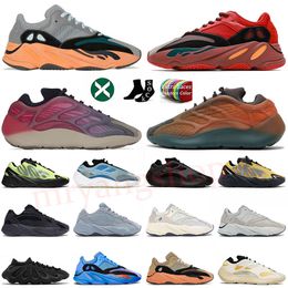 Zapatos casuales de venta más vendida V1 V2 Wash Naranja Hi Rese Blue Utility Black Copper Fade Mnvn Azael Kyanite Diseñador para mujer Sneakers para hombres Tamaño de los deportes al aire libre 45