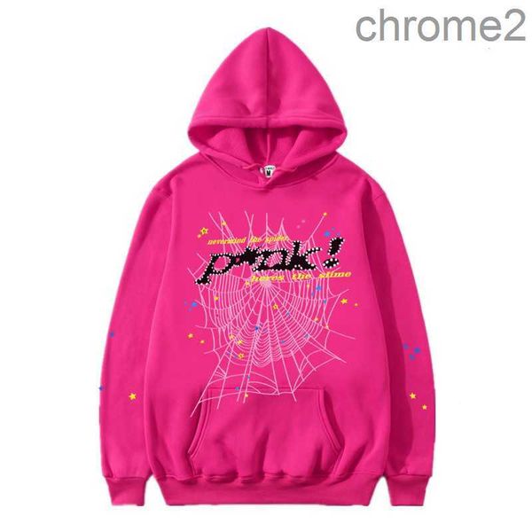 Hombres Mujeres Sudaderas con capucha Young Thug Diseñadores de alta calidad Hip Hop P * NK Web Puff Print Sp5der 555555 Sudadera con capucha Angel Spider Sudaderas Tela pesada Jersey 7ONO