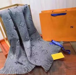 Heren Dames Luxe Designer sjaal kasjmier Mode Winter Warm Unisex Lange Wraps Merk Klassieke Letter Sjaals Heren Dames Sjaals Maat: 180 cm X 30 cm