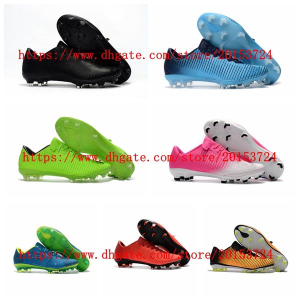 Chaussures de football pour hommes et femmes Mercuriales Vapores XIes FG Crampons Bottes de football Scarpe Da Calcio taille 39-45EUR
