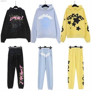 Hoodie Spider Hoodie Mens Femmes Young Thug High Quality Designer Hip Hop Tracksuit Puff Print Angel Heavy Pant C11
