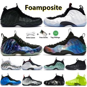 Heren Women Trainers Basketbalschoen Foamposite One Pro Penny Hardaway Shoes Black Aurora Elephant Print Memphis Tiger Barned Lava Camo Foam Posite Sport 40-46