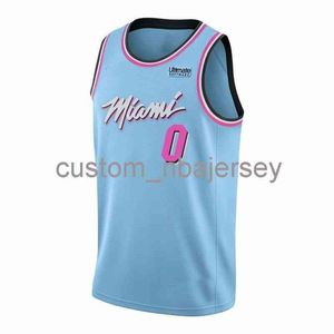 Heren Dames Jeugd Meyers Leonard # 0 Swingman Jersey gestikt Aangepaste naam Elk nummer