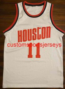 Mens Women Youth Vintage Yao Ming Basketball Jersey Broderie ajouter n'importe quel numéro de nom