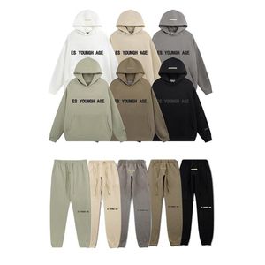 Hommes Femmes Designer Lettre à capuche Logo Survêtements Sweats à capuche et pantalons Casual Street Loisirs Mode Streetwear multicolore Pull2722