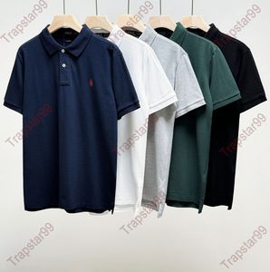 Heren Damesontwerper Polo T-shirt Fashion Polo Sweatshirt Tops Men Luxurys Kleding Mouw Dichtste T-shirt Us Size S-XXL