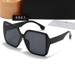 Lunettes de soleil de créateurs de femmes pour femmes Lunettes de soleil de luxe Lunettes de soleil en verre rond pour homme avec une boîte de boîtier originale 299k