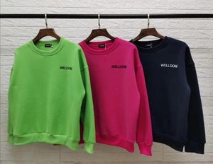 Heren Damesontwerper Sweatshirts Casual modestijl Pullover herfst winterbrief afdrukken pullover hoodies Asian Size9289237