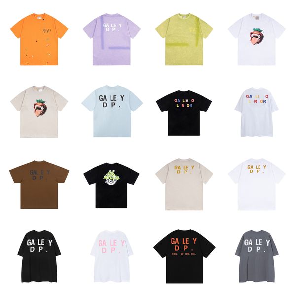Camisetas de diseñador de mujer para hombres Camiseta de moda impresa bordado letra impresa ropa para mujeres hip hop tee suelto de lujo hip hop streetwear shirts S-3xl