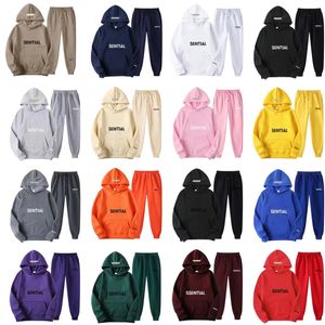 Hommes Femmes Designer Survêtement Mode épais Sweatsuit Hommes Set Sweat à capuche en polaire Pantalon épais chaud Survêtement Sportswear à capuche Costumes Male Jogger Fit Costumes Sweats à capuche