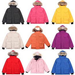 Hommes Femmes Designers Parkas Manteaux Down Homme Goode Vestes d'hiver Jassen Puffer Hoody Fourrure Vêtements d'extérieur canadiens Goose Hiver Chilliwacks Parkas XS-5XL