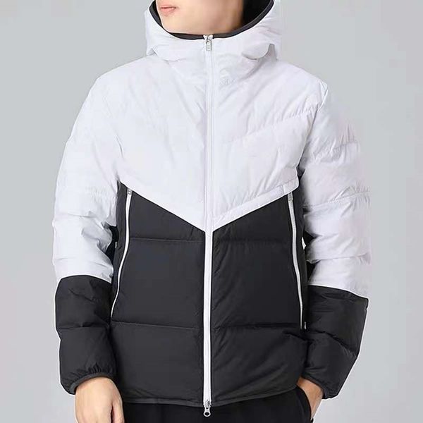 Hommes femmes doudounes manteaux gilet extérieur vêtements d'extérieur d'hiver à capuche bas veste manteau Parkas D4403D4405