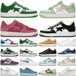 Hommes Femmes Hajimes Sorayamas x Bapestar sk8s Chaussure Camo Concepts Livrer exclusif Bain Aped Violet Vert Baskets Chaussures de sport Triple blanc Baskets R11