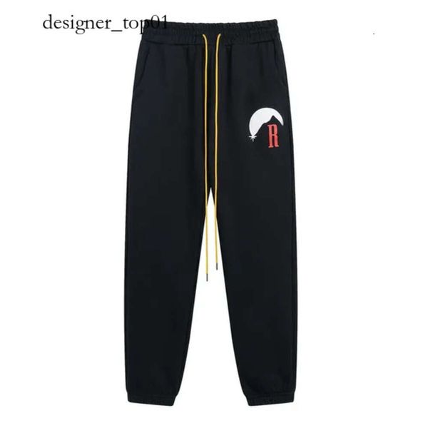 Hombre para hombres Hooke Desingers marca Rhude Holdie Men Women Diseñador Fashion Fashion Flowe Popular Logo Letters Impresión de sudaderas Autumn Sweats 7616