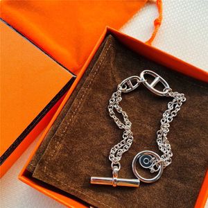 Mens Womens Luxe Designer Armband Mode Farandole Zilveren Ketting Link Hangende Armbanden Voor Vrouwen Party Bruiloft Sieraden Armband LIEFDE