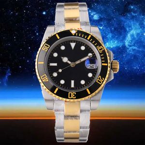 heren dames luxe horloge Japans uurwerk Romeinse cijfers wijzerplaat zwart 40 mm waterdichte riem doos lichtgevende saffierglas lens mode sport zakelijke horloges