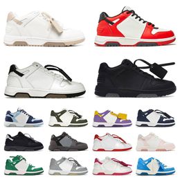 Off White Out Of Office Sneaker Womens Mens Outdoor Shoes Black White Pink Light Grey Navy Blue Fuchsia Pink【Code ：L】Orange Designer Sneakers Trainers