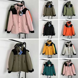 Para hombre para mujer Chaquetas de plumón al aire libre Abrigos Diseñador North Puffer Nylon Algodón Cara Chaqueta Púrpura Unisex Manga larga Cremallera Relleno Capucha plegable Repelente al agua L6