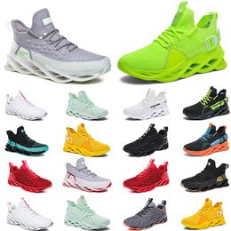 zapatos para correr para mujer para hombre verde fresco rojo estático triple negro blanco dividido multi naranja claro azul marino real gris profundo amarillo hombres entrenadores zapatillas deportivas al aire libre