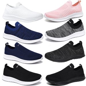 Mentes Femmes Running Tennis Sports Chaussures décontractées Femmes Slip-On Sallers de chaussettes Randonnées Salles de marche Chaussures antidérapantes Gai Trending