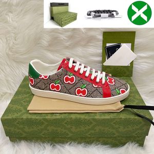 Zapatos para hombres zapatillas de abejas zapatillas bajas casuales con caja diseñador de entrenadores deportivos tigre bordado rayas blancas blancas jogging mujer maravillosa Zapato 48