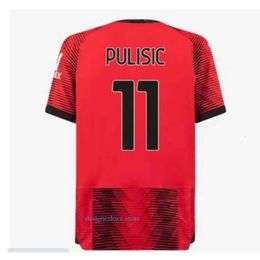 Mens dames tracksuit maglia milan giroud rafa laoo pulisic th voetbal shirt kind kit thuis weg voetbal shirts calcio maillot tomori theo plezier ac reijnders droge fit