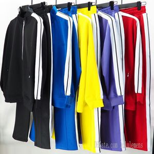 Para mujer para mujer Trajes de chándal Sudaderas de palma Trajes Hombres Pista Traje de sudor Abrigos Angel Man Diseñadores Chaquetas Sudaderas con capucha Pantalones Ángulo Ropa deportiva 21ss