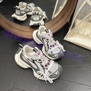 Mens dames trainers 3xl sneakers vrouwen casual schoenen parijs mode runway mesh comfortabele nylon verhoging waardoor paar sneakers maat 36-45 a49