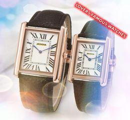 Montres pour hommes/femmes Date automatique Mouvement à quartz Mode couple horloge apparence simple modélisation importé fête voyage doré généreux montre-bracelet cadeaux