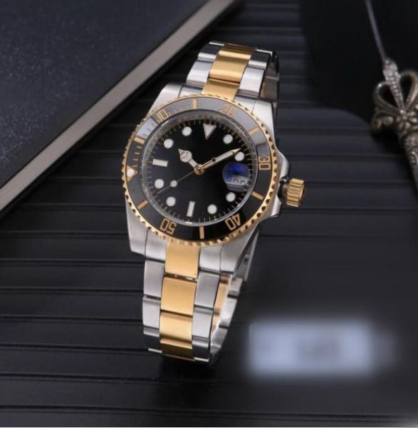 Montres pour hommes/femmes automatique mécanique 40mm montre en acier inoxydable 904L bleu noir céramique saphir montres-bracelets super lumineuses montre de luxe cadeaux
