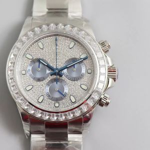 Montres pour hommes/femmes Roler Cal.4130 mouvement de synchronisation mécanique diamant verre saphir 904L acier inoxydable étanche 40mm montre de luxe pour X