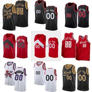 jeunesse Toronto''Raptors''Custom 23 Fred VanVleet 43 Pascal Siakam 3 OG Anunoby 33 Gary Trent Jr. 4 Scottie Barnes Basketball Jersey bon L