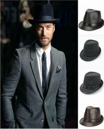 Mens Wool Felt Bowler Hat for Men Women Satin Aligo Fashion Party Fedora Costume Magicien Round Hats8307048